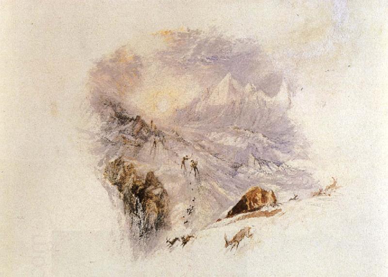 Joseph Mallord William Turner Mountain oil painting picture